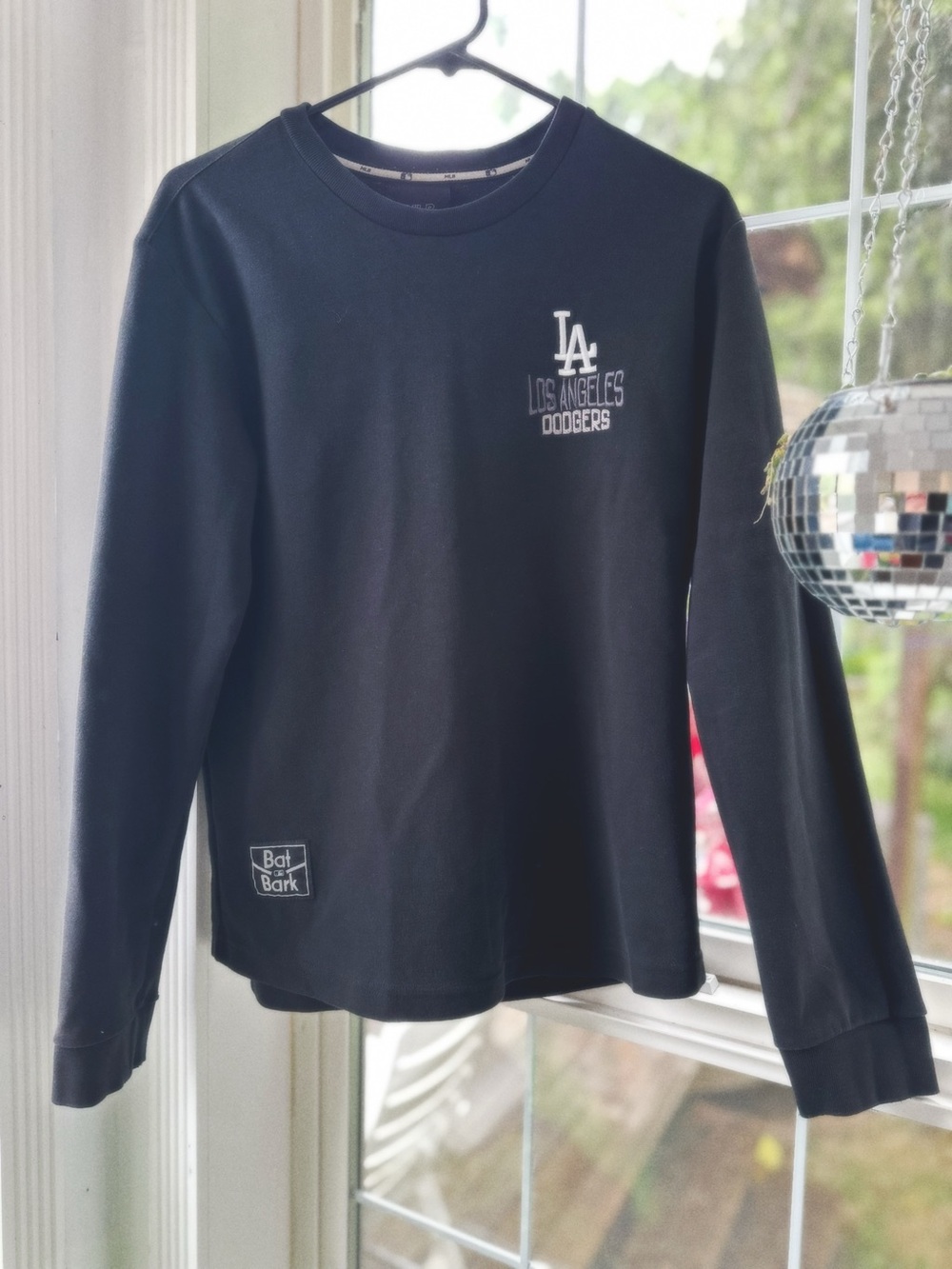 Limited Edition Bat Bark Los Angeles Dodgers Black Long Sleeve Tee